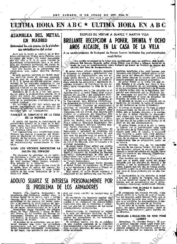 ABC MADRID 16-07-1977 página 83