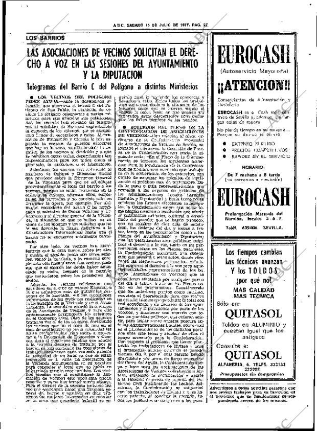 ABC SEVILLA 16-07-1977 página 35