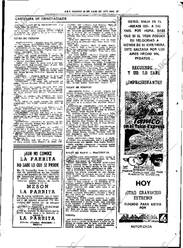 ABC SEVILLA 16-07-1977 página 45