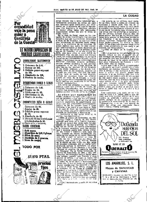 ABC SEVILLA 19-07-1977 página 54