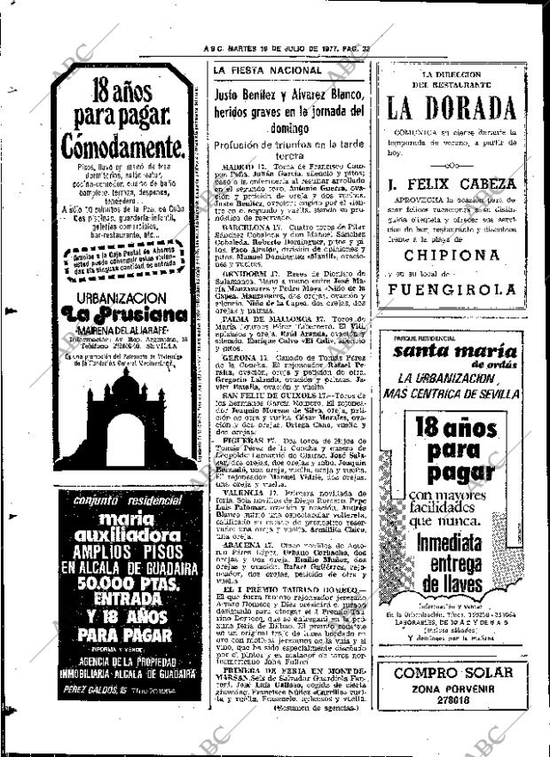 ABC SEVILLA 19-07-1977 página 62