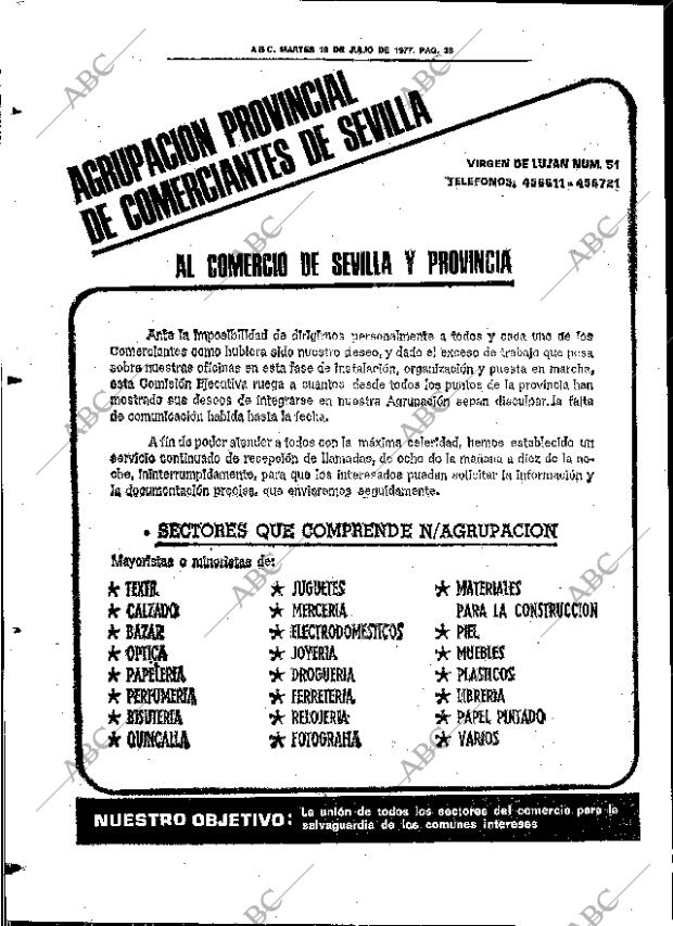 ABC SEVILLA 19-07-1977 página 66