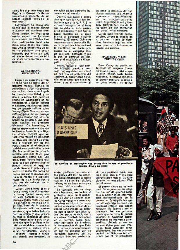 BLANCO Y NEGRO MADRID 20-07-1977 página 36