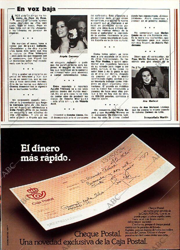 BLANCO Y NEGRO MADRID 20-07-1977 página 45