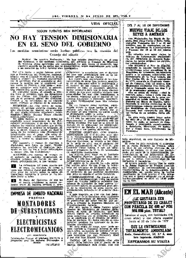 ABC MADRID 22-07-1977 página 17