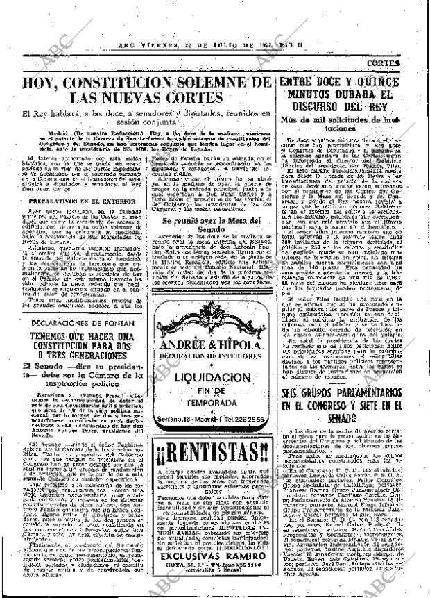 ABC MADRID 22-07-1977 página 19