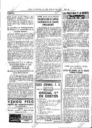 ABC MADRID 22-07-1977 página 20