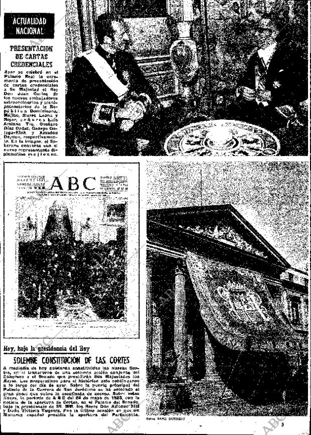 ABC MADRID 22-07-1977 página 5