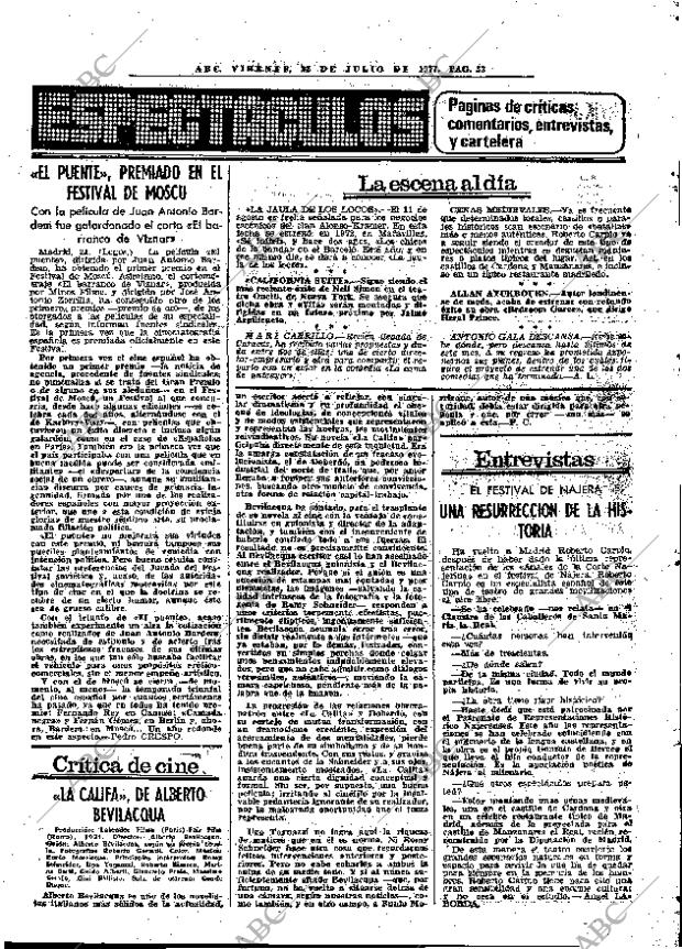 ABC MADRID 22-07-1977 página 61