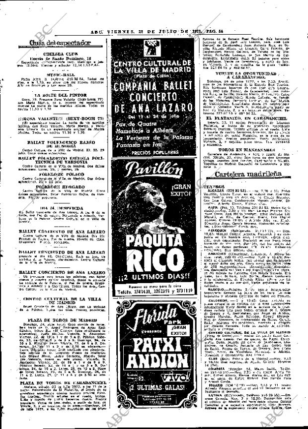 ABC MADRID 22-07-1977 página 62