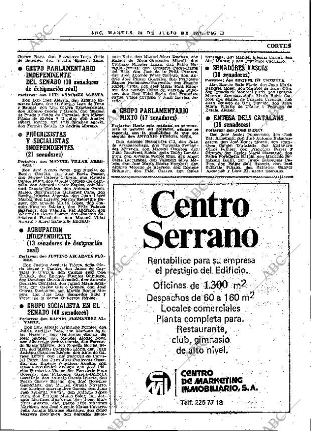 ABC MADRID 26-07-1977 página 19