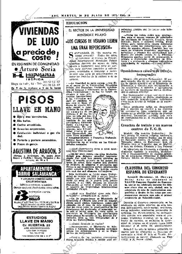 ABC MADRID 26-07-1977 página 26