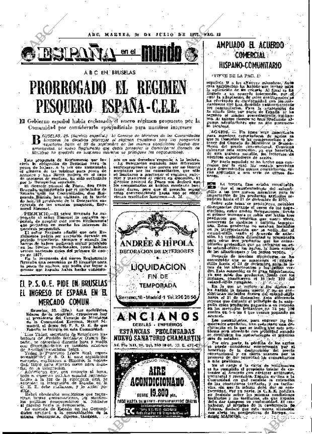 ABC MADRID 26-07-1977 página 27