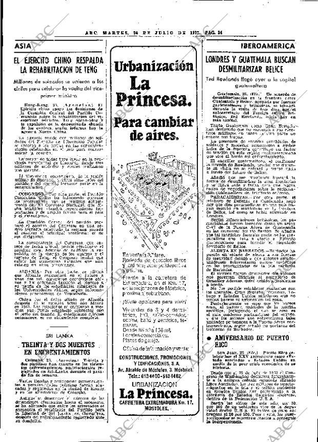 ABC MADRID 26-07-1977 página 32