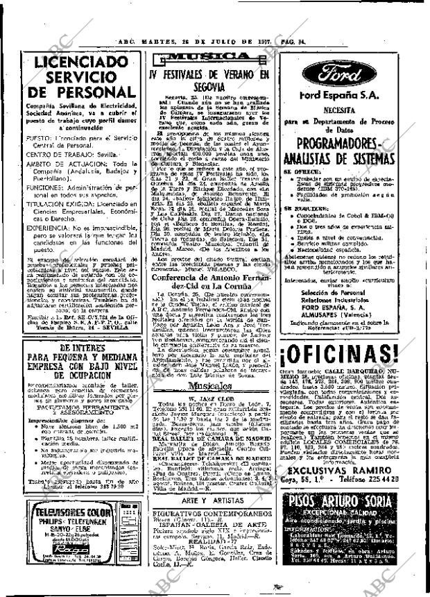 ABC MADRID 26-07-1977 página 42