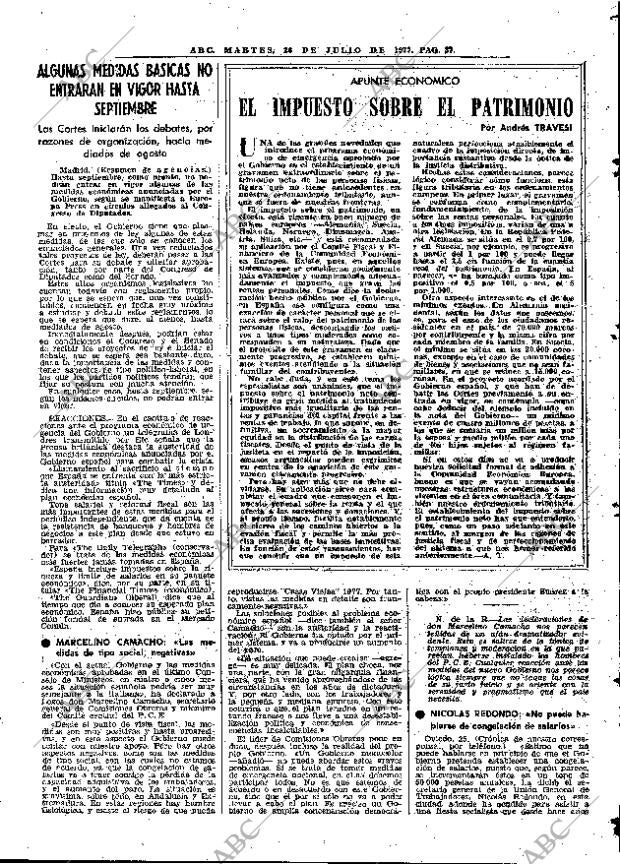 ABC MADRID 26-07-1977 página 45