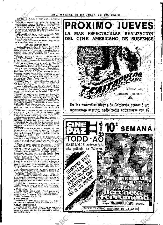 ABC MADRID 26-07-1977 página 65