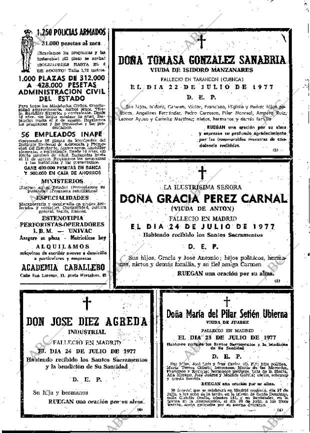 ABC MADRID 26-07-1977 página 77