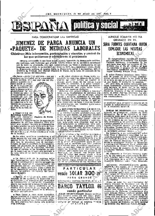 ABC MADRID 27-07-1977 página 14