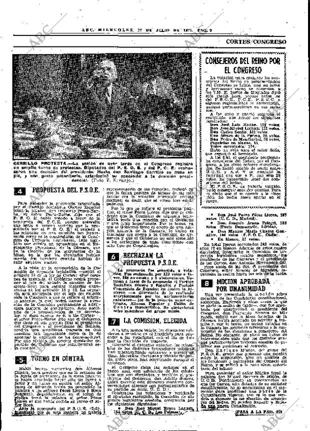 ABC MADRID 27-07-1977 página 17