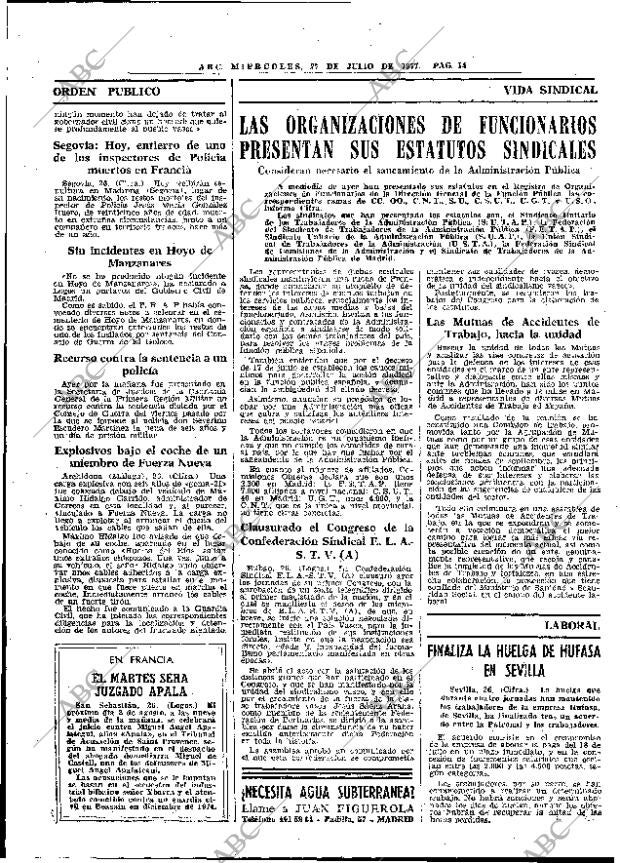 ABC MADRID 27-07-1977 página 22