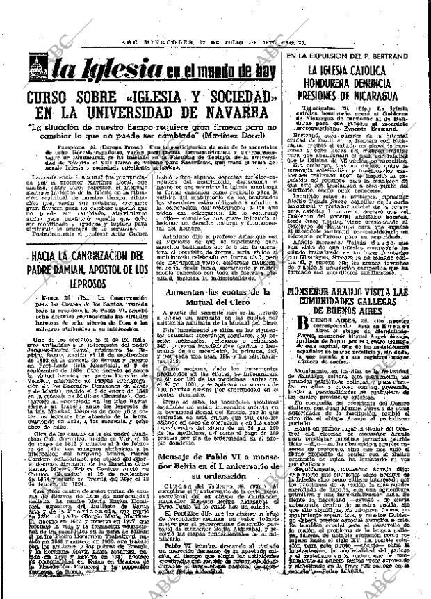 ABC MADRID 27-07-1977 página 33