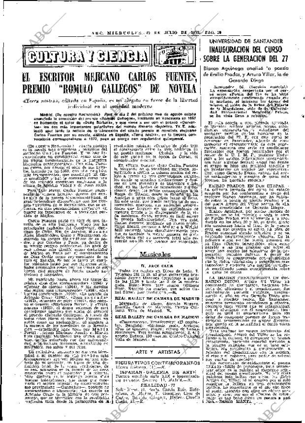 ABC MADRID 27-07-1977 página 38