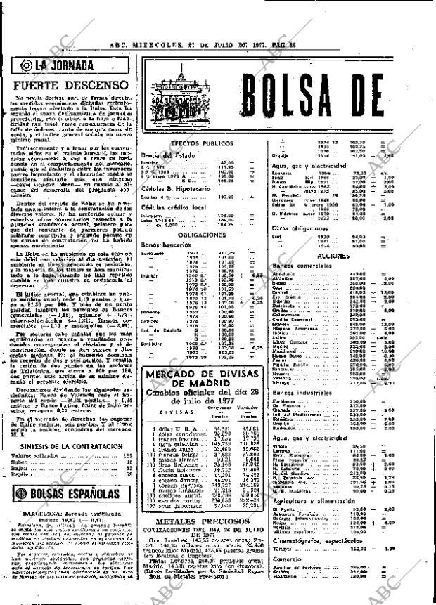 ABC MADRID 27-07-1977 página 44