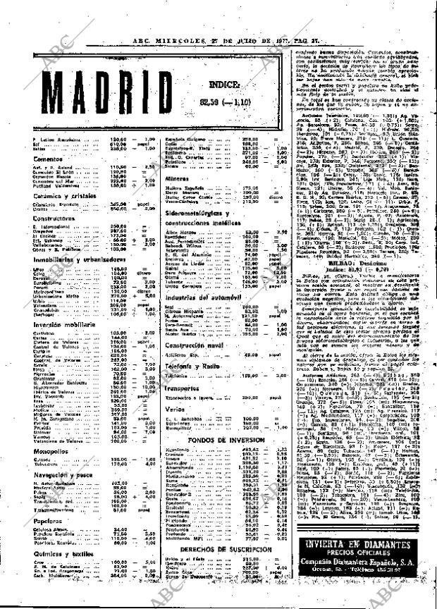 ABC MADRID 27-07-1977 página 45