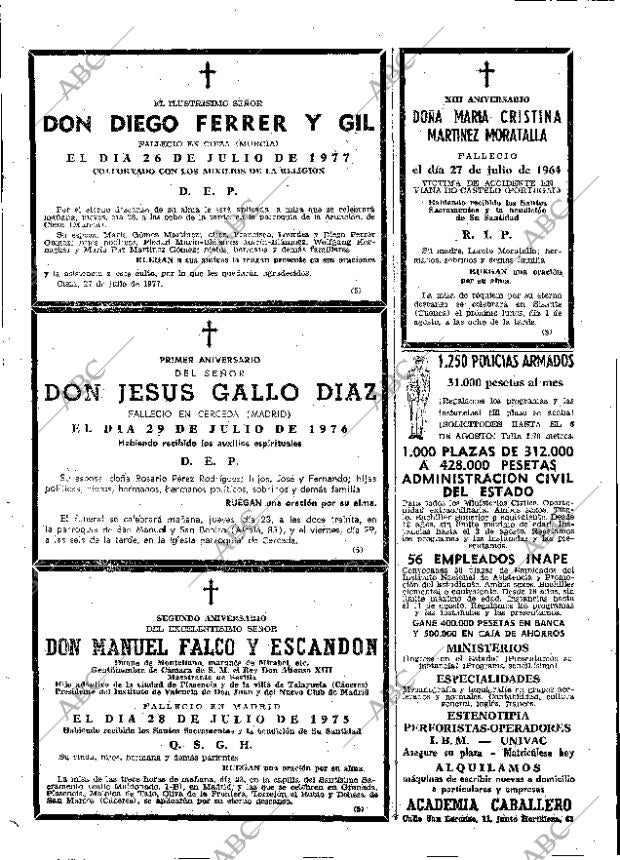 ABC MADRID 27-07-1977 página 68