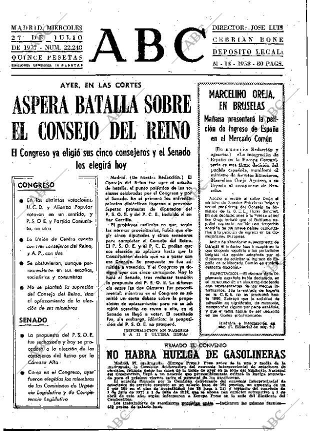 ABC MADRID 27-07-1977 página 9