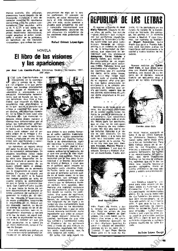 BLANCO Y NEGRO MADRID 27-07-1977 página 65