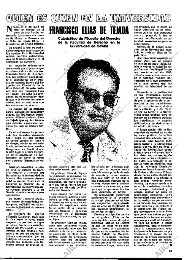 BLANCO Y NEGRO MADRID 27-07-1977 página 67