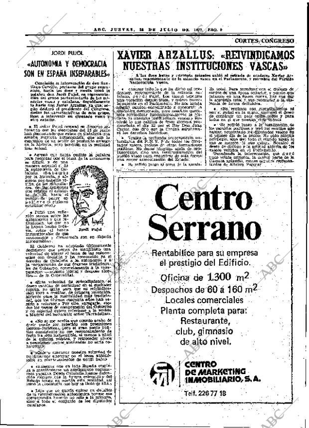 ABC MADRID 28-07-1977 página 17