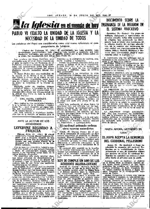 ABC MADRID 28-07-1977 página 35