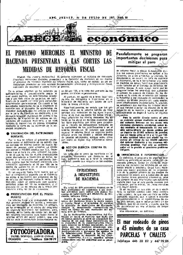 ABC MADRID 28-07-1977 página 40