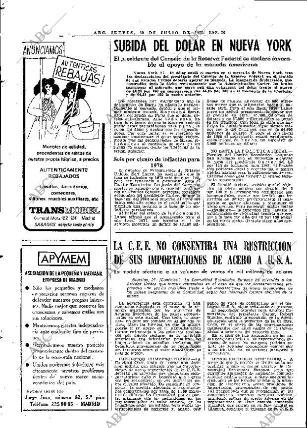 ABC MADRID 28-07-1977 página 44