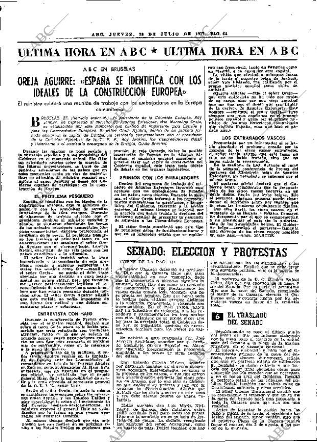 ABC MADRID 28-07-1977 página 72