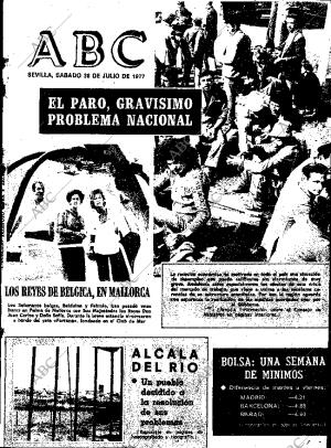 ABC SEVILLA 30-07-1977 página 1