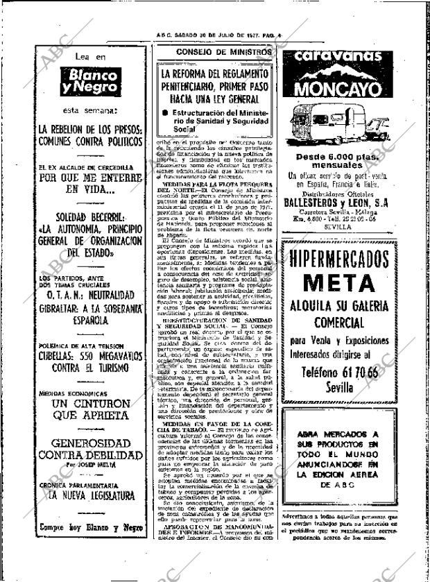 ABC SEVILLA 30-07-1977 página 18