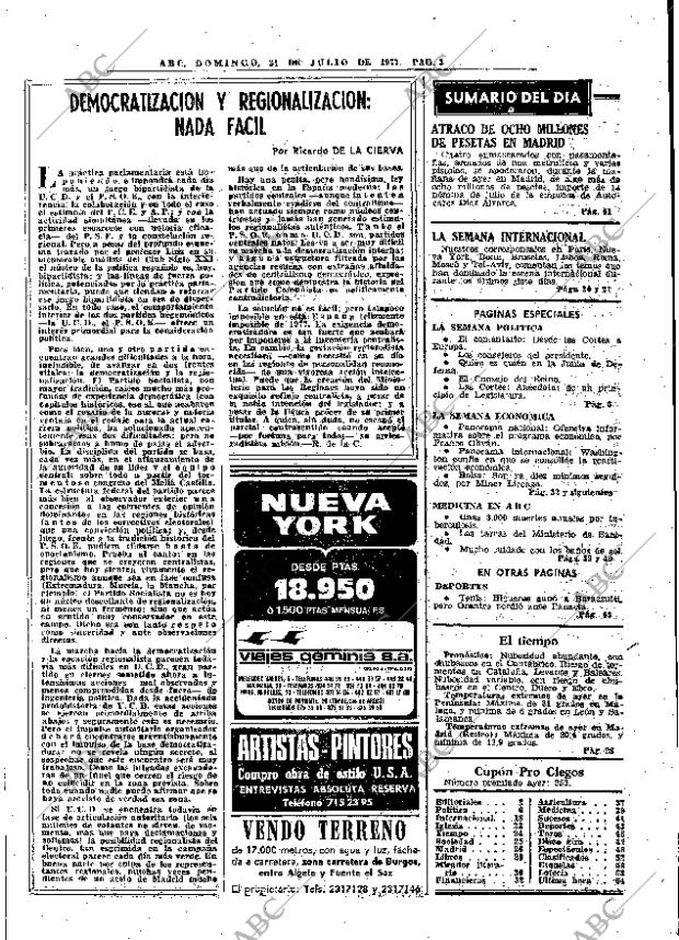 ABC MADRID 31-07-1977 página 15