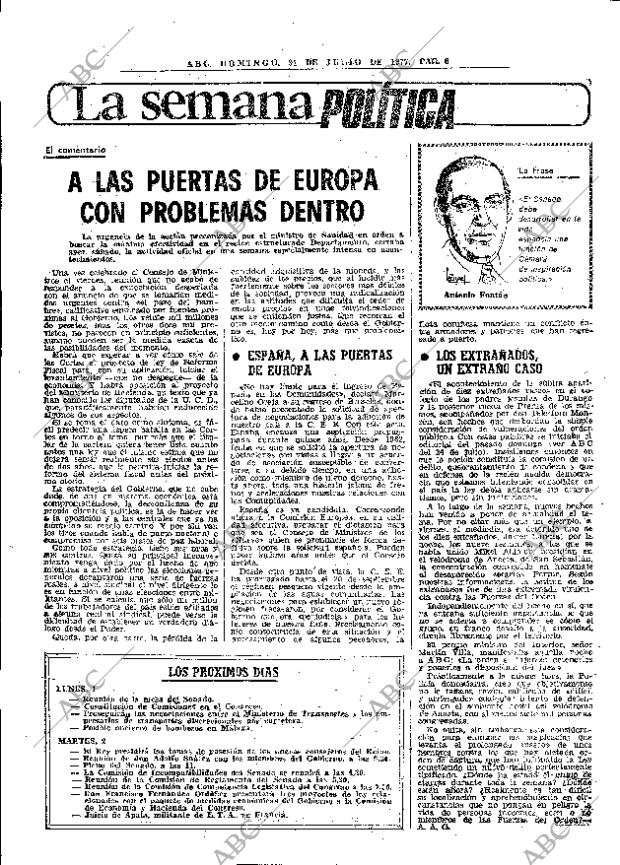 ABC MADRID 31-07-1977 página 18