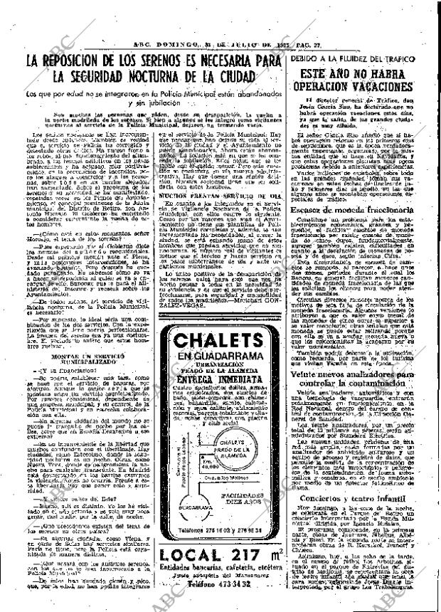 ABC MADRID 31-07-1977 página 39