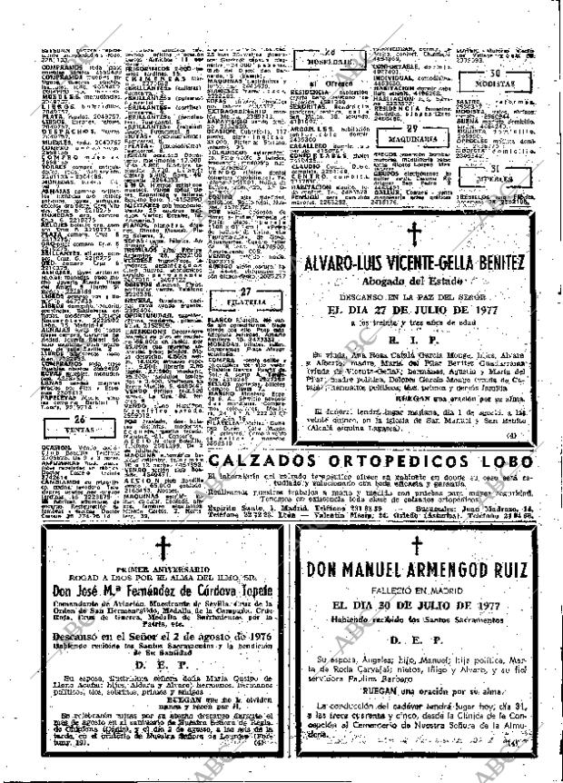 ABC MADRID 31-07-1977 página 71