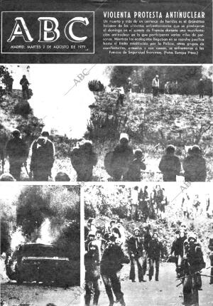 ABC MADRID 02-08-1977 página 1