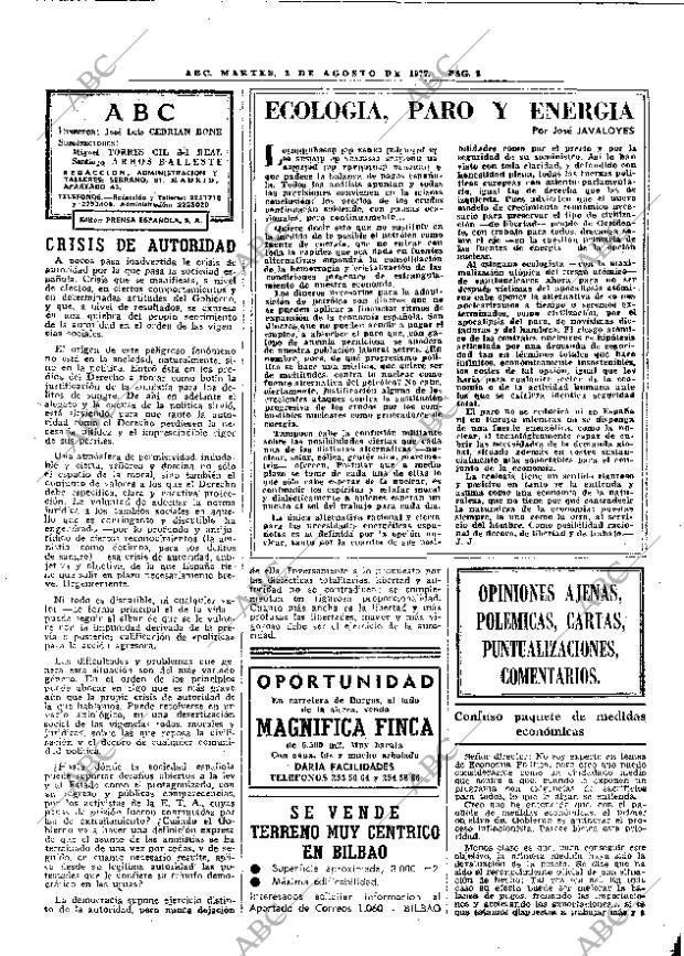 ABC MADRID 02-08-1977 página 10