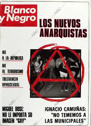 BLANCO Y NEGRO MADRID 03-08-1977