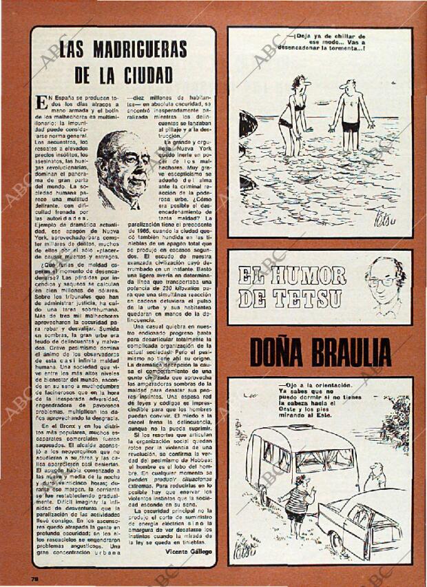 BLANCO Y NEGRO MADRID 03-08-1977 página 70