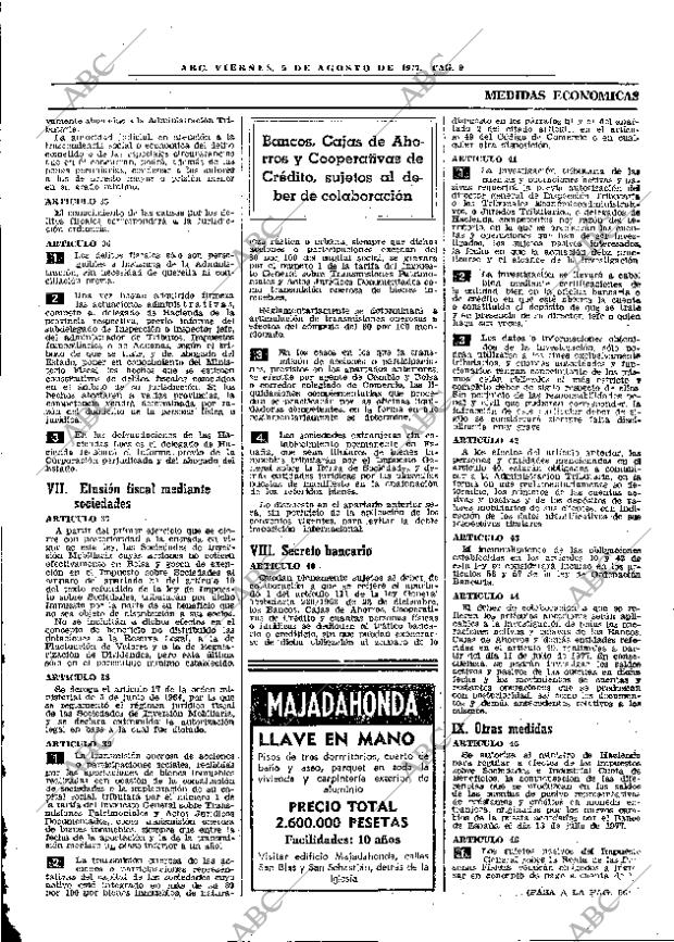 ABC MADRID 05-08-1977 página 17
