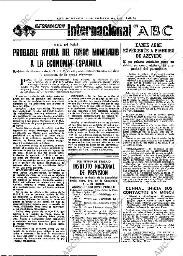 ABC MADRID 07-08-1977 página 22